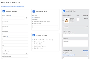 One-Step Checkout Optimization