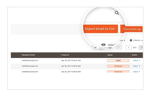 Export point easily by CSV file