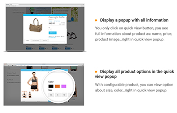 Magento Product Quick view