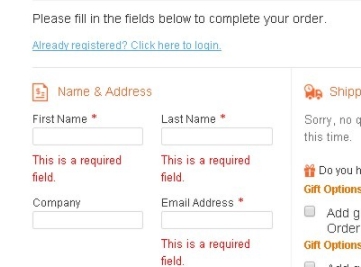 Magento Customer Registration / Login